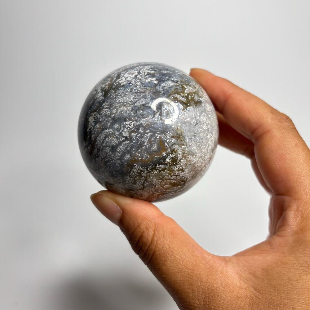 Agate & Jasper Crystal Sphere